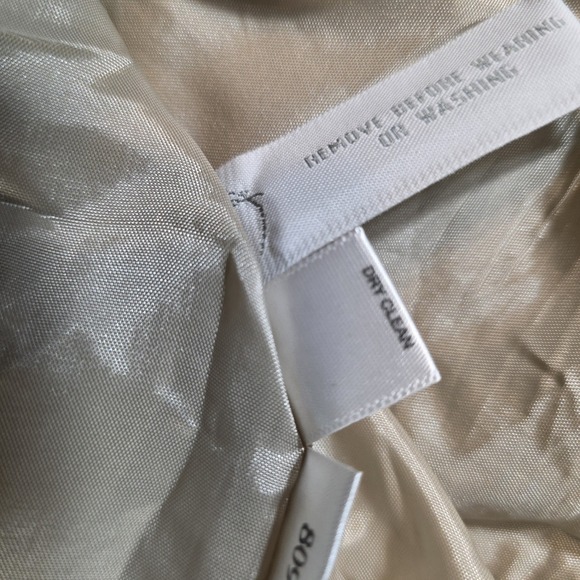 Ann Taylor LOFT Beige Fitted Blazer Women's Size 4 Jacket - Picture 5 of 7